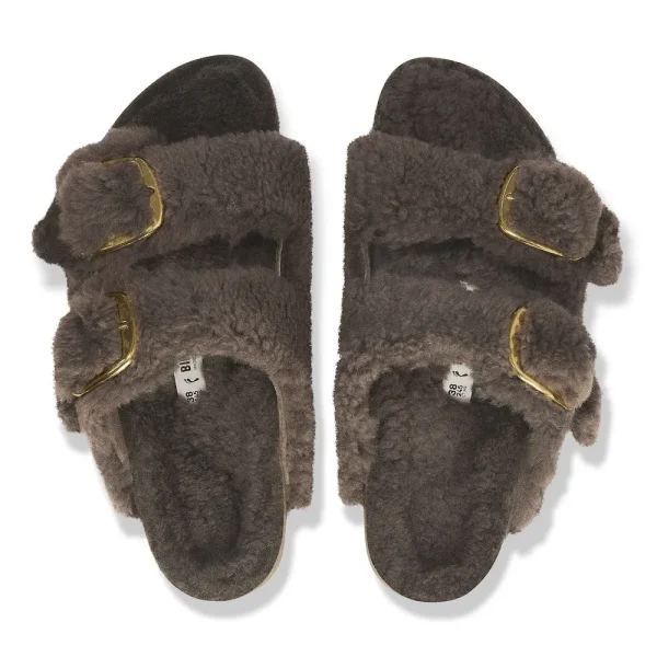 Arizona Big Buckle Shearling Concrete Gray - Image 5