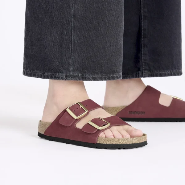 Arizona Soft Footbed Nubuck Leather Zinfandel - Image 3