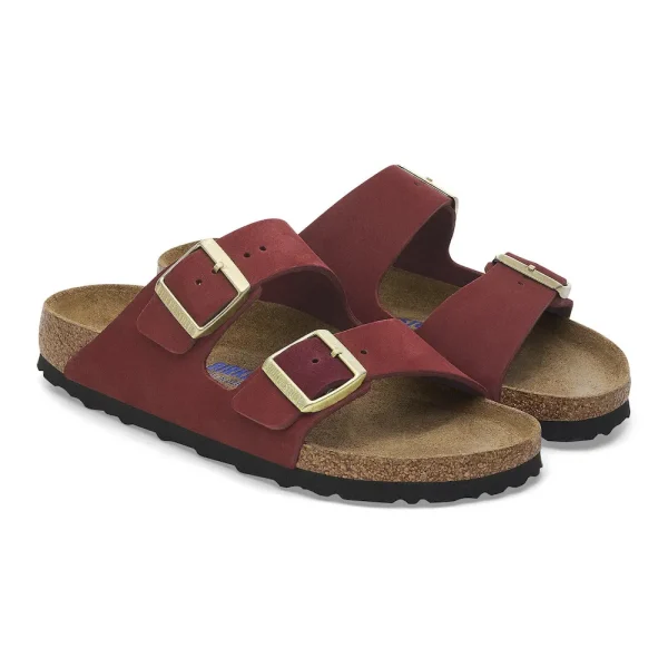 Arizona Soft Footbed Nubuck Leather Zinfandel - Image 6