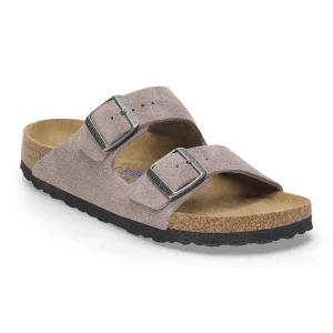 Arizona Soft Footbed Suede Leather Faded Purple