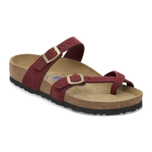 Mayari Soft Footbed Nubuck Leather Zinfandel