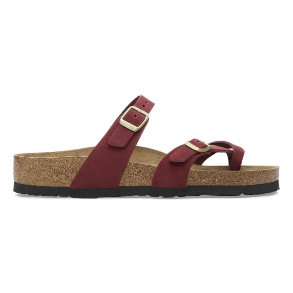 Mayari Soft Footbed Nubuck Leather Zinfandel - Image 7
