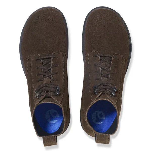 Highwood Lace Mid Women Suede Leather Mocha - Image 3