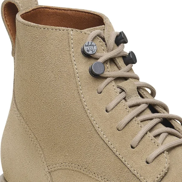 Highwood Lace Mid Men Suede Leather Taupe - Image 7