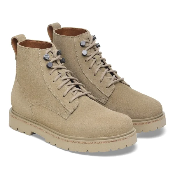 Highwood Lace Mid Men Suede Leather Taupe - Image 5