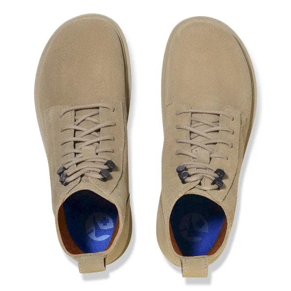 Highwood Lace Mid Men Suede Leather Taupe - Image 4