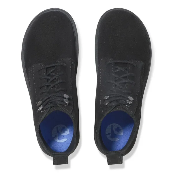 Highwood Lace Mid Women Suede Leather Black - Image 3