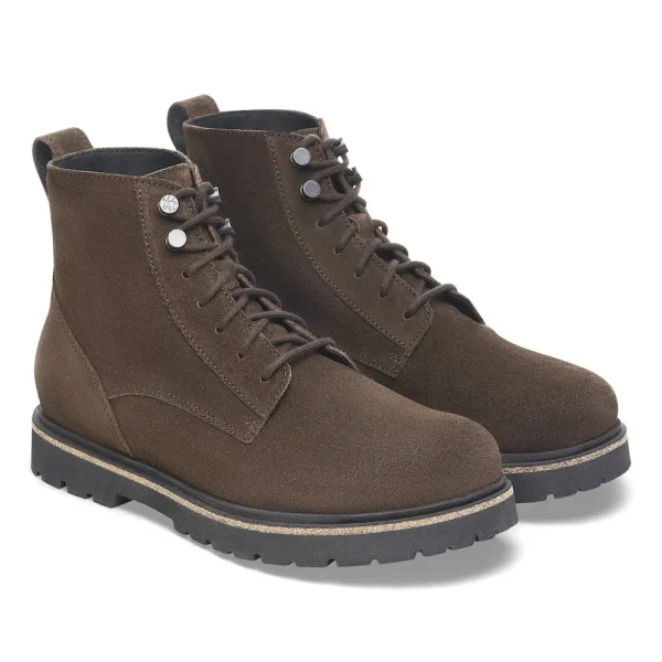 Highwood Lace Mid Men Suede Leather Mocha - Image 4