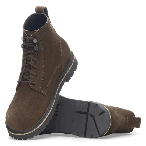 Highwood Lace Mid Men Suede Leather Mocha - Image 2