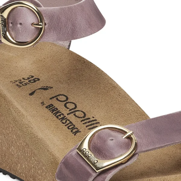 Soley Ring-Buckle Oiled Leather Lavender - Image 8