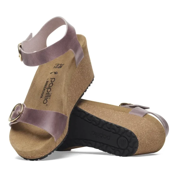 Soley Ring-Buckle Oiled Leather Lavender - Image 4