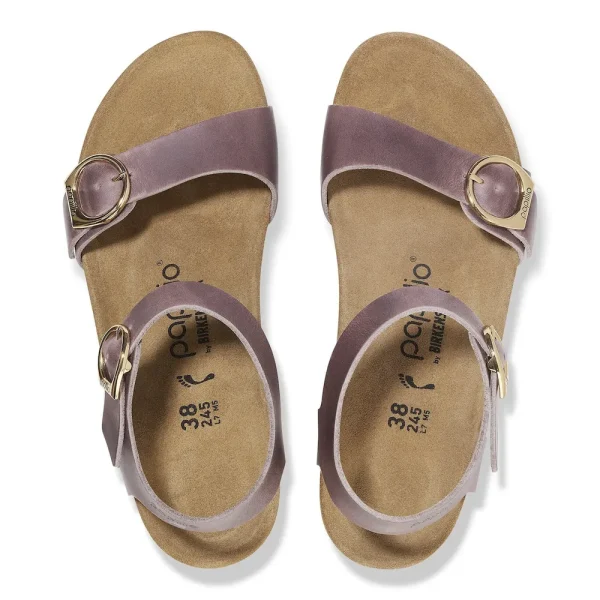 Soley Ring-Buckle Oiled Leather Lavender - Image 5