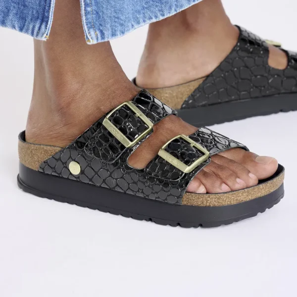 Arizona Flex Platform Leather Patent Black - Image 3