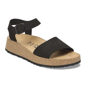 Glenda Nubuck Leather Black