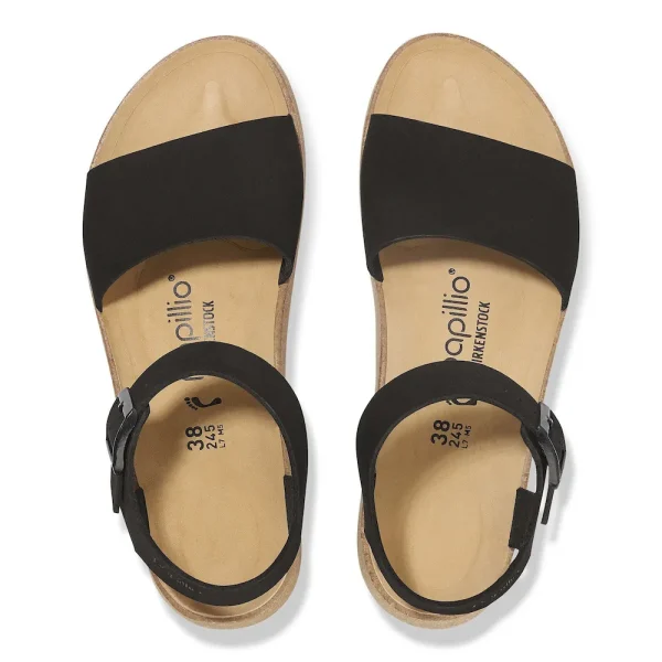 Glenda Nubuck Leather Black - Image 5