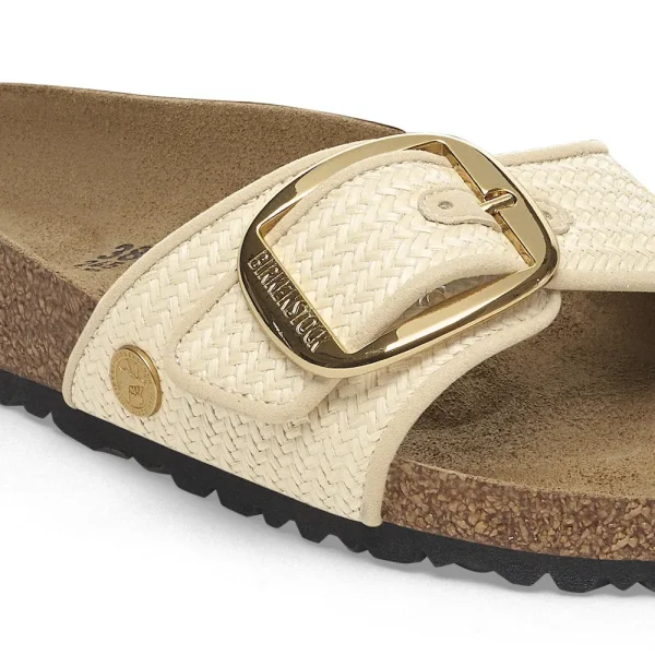 Madrid Big Buckle Raffia Textile Raffia Naturale - Image 8