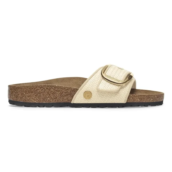 Madrid Big Buckle Raffia Textile Raffia Naturale - Image 7