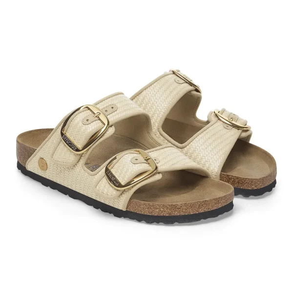 Arizona Big Buckle Textile Raffia Naturale - Image 6