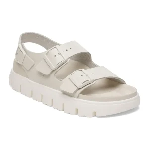 Milano Chunky Leather Eggshell