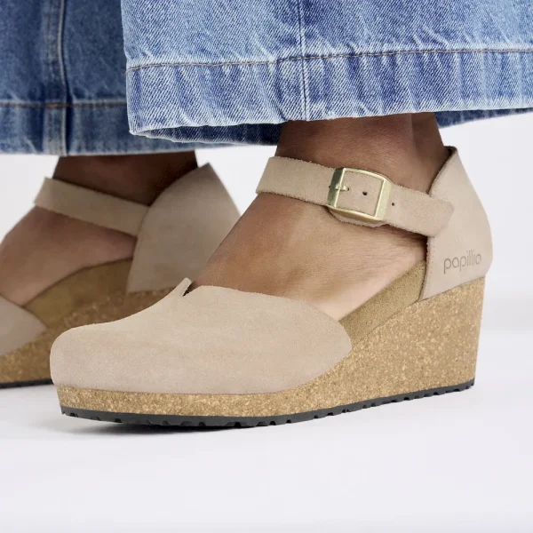 Mary Suede Leather Warm Sand - Image 3