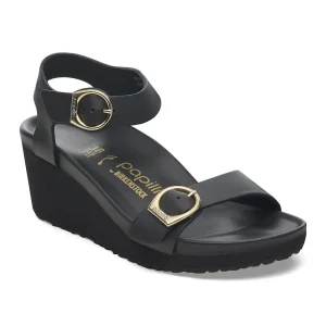 Soley Ring-Buckle Leather Black