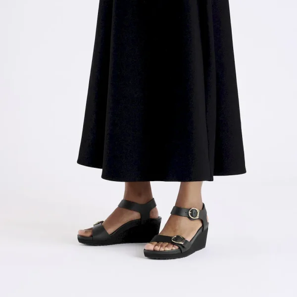 Soley Ring-Buckle Leather Black - Image 2