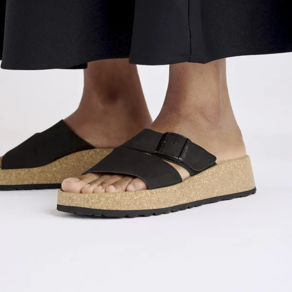 Almina Nubuck Leather Black - Image 3