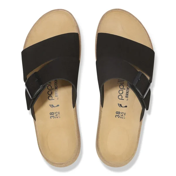 Almina Nubuck Leather Black - Image 5
