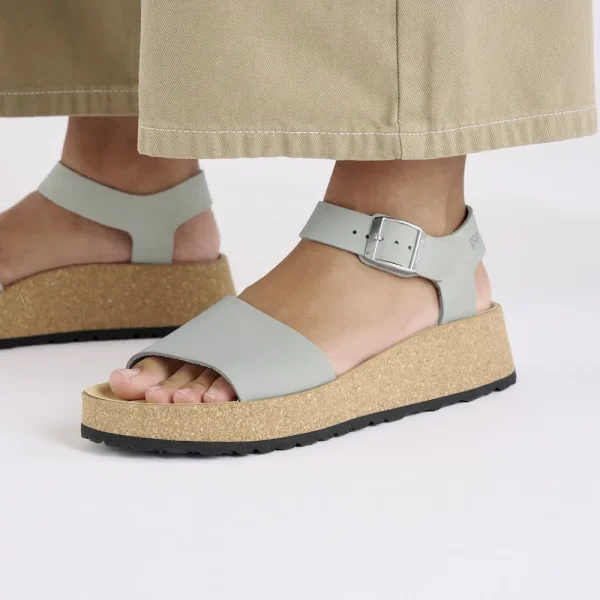 Glenda Nubuck Leather Pure Sage - Image 3