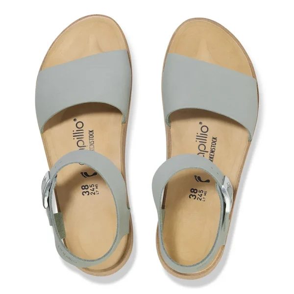 Glenda Nubuck Leather Pure Sage - Image 5