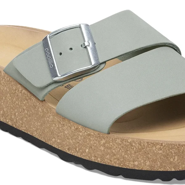 Almina Nubuck Leather Pure Sage - Image 8