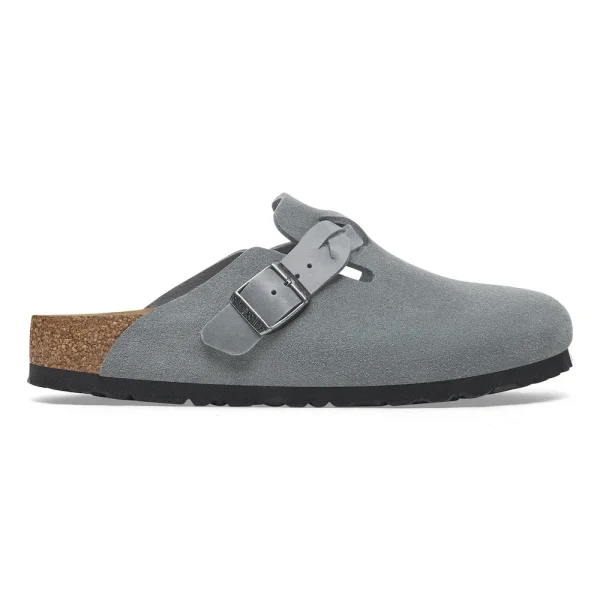 Boston Braided Suede Leather Basalt Gray - Image 7