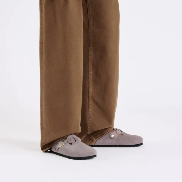Boston Braided Suede Leather Faded Purple - Image 2
