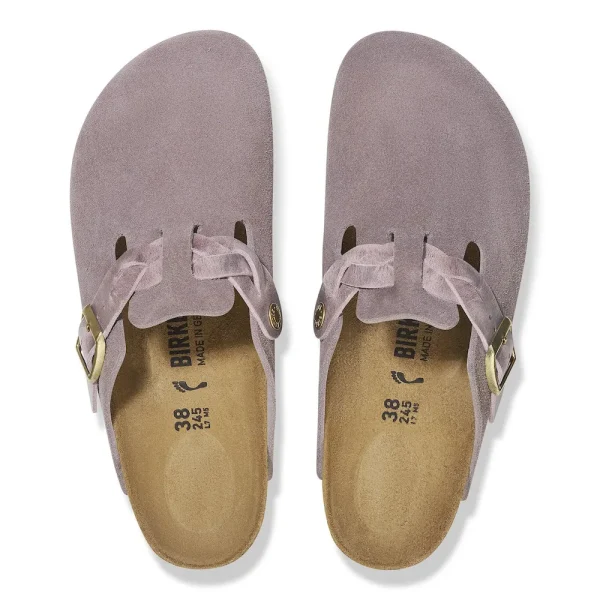 Boston Braided Suede Leather Faded Purple - Image 5