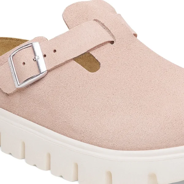 Boston Chunky Suede Leather Light Rose - Image 8