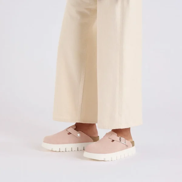 Boston Chunky Suede Leather Light Rose - Image 2