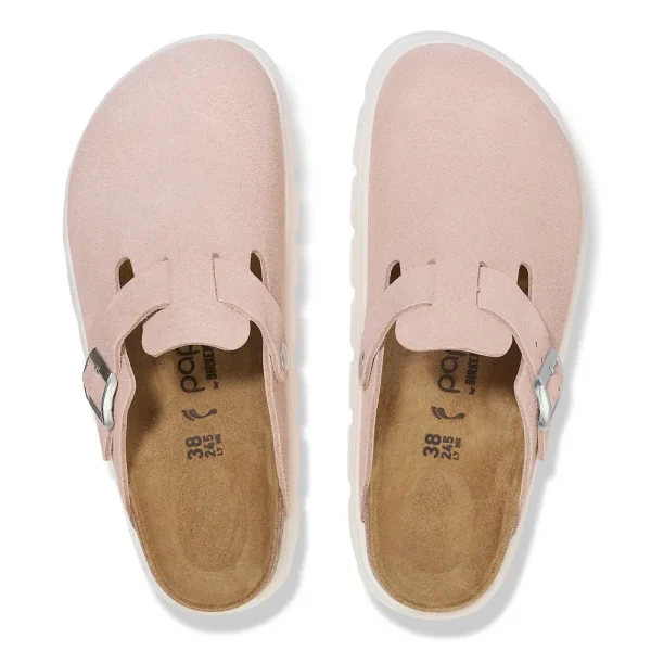 Boston Chunky Suede Leather Light Rose - Image 5