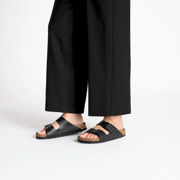 Arizona Leather Woven Embossed Black - Image 2