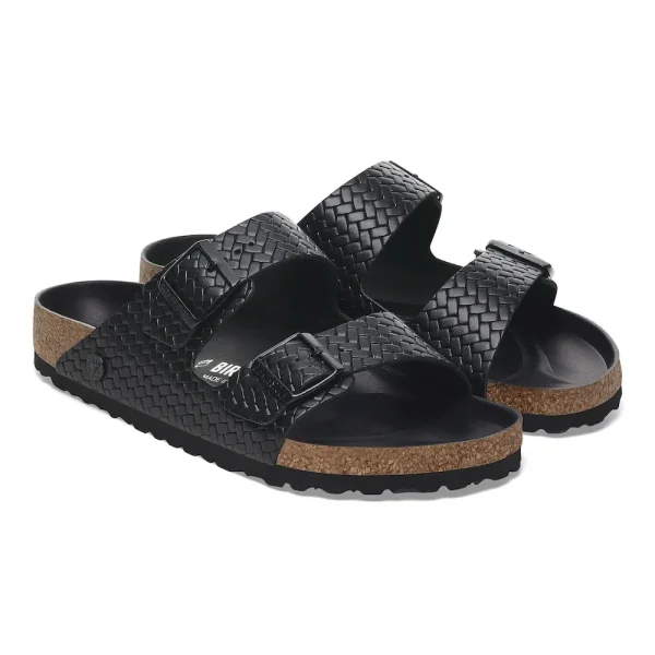 Arizona Leather Woven Embossed Black - Image 5