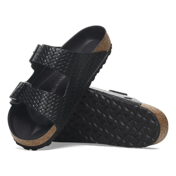 Arizona Leather Woven Embossed Black - Image 3