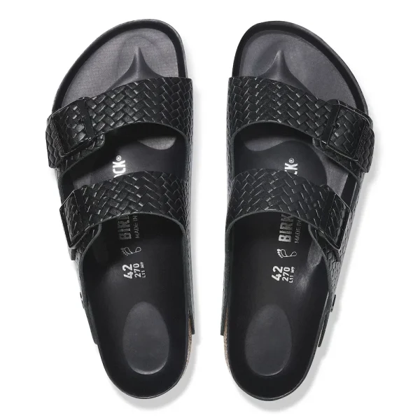 Arizona Leather Woven Embossed Black - Image 4