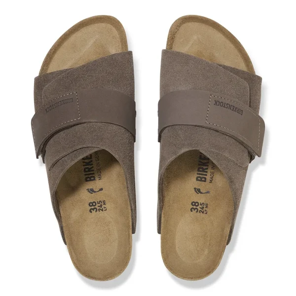 Kyoto Nubuck-Suede Leather Concrete Gray - Image 5
