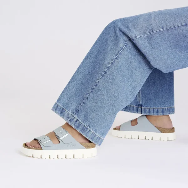 Arizona Chunky Suede Leather Baby Blue - Image 2