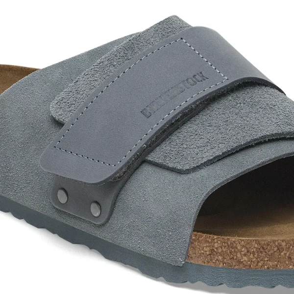 Kyoto Nubuck-Suede Leather Basalt Gray - Image 6