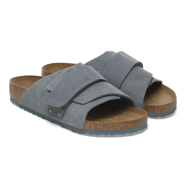 Kyoto Nubuck-Suede Leather Basalt Gray - Image 4