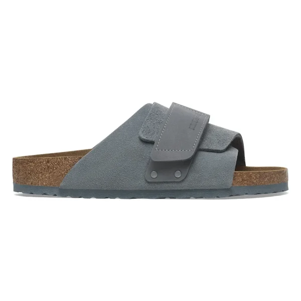 Kyoto Nubuck-Suede Leather Basalt Gray - Image 5