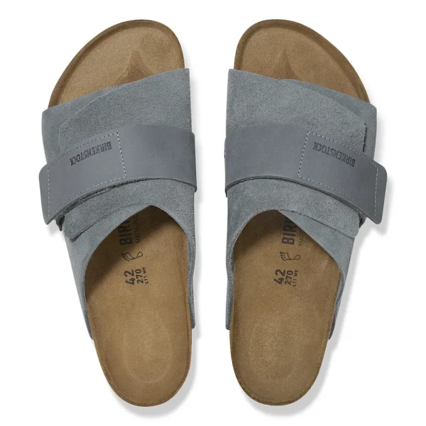 Kyoto Nubuck-Suede Leather Basalt Gray - Image 3