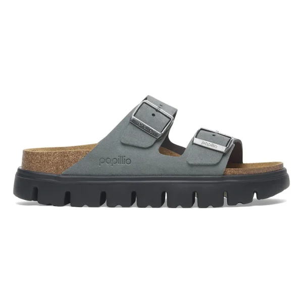 Arizona Chunky Suede Leather Basalt Gray/ Black - Image 7
