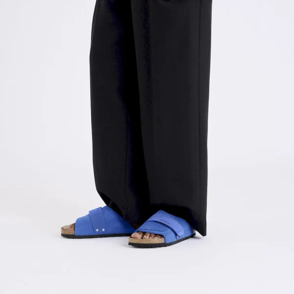 Kyoto Nubuck-Suede Leather Ultra Blue - Image 2