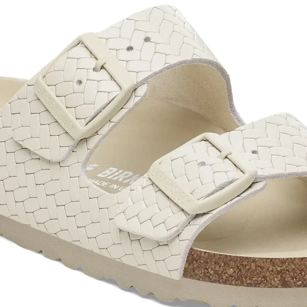 Arizona Leather Woven Embossed Ecru - Image 8